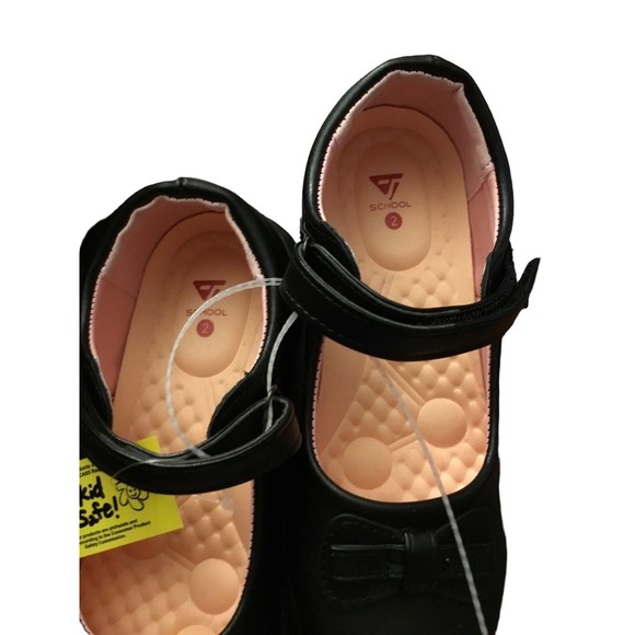 Brooman Girls School Dress Shoes Mary Jane Flats Comfortable Lightweight Size 2 - Picture 4 of 7